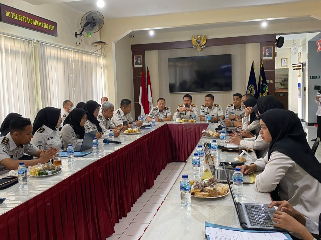 Perkuat Kehumasan dan Zona Integritas, Bapas Magelang Mantapkan Komitmen Bersama